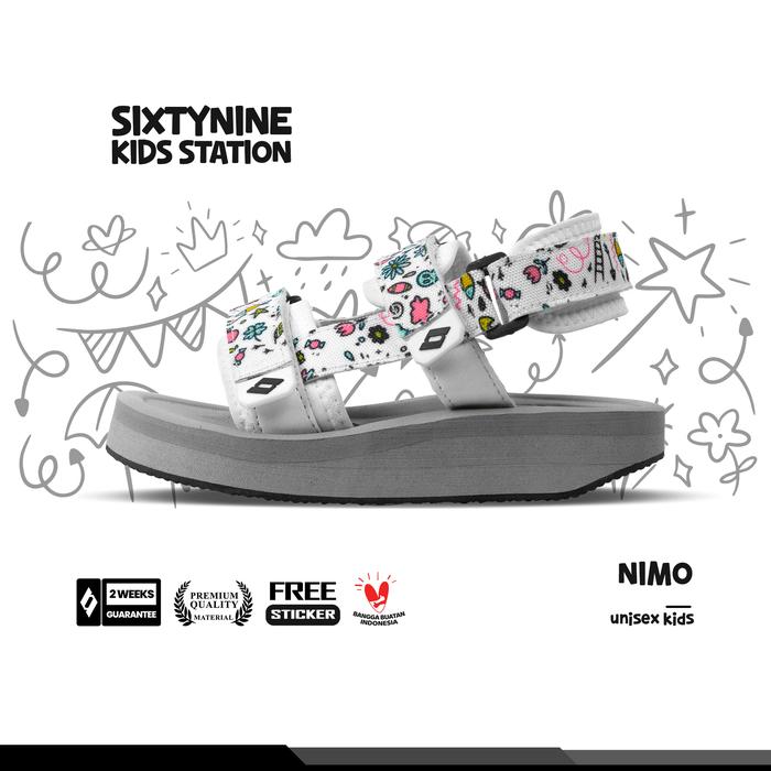 Sandal Sixtynine Project Nimo Sandal Anak Unisex: Nyaman dan Stylish untuk Si Kecil