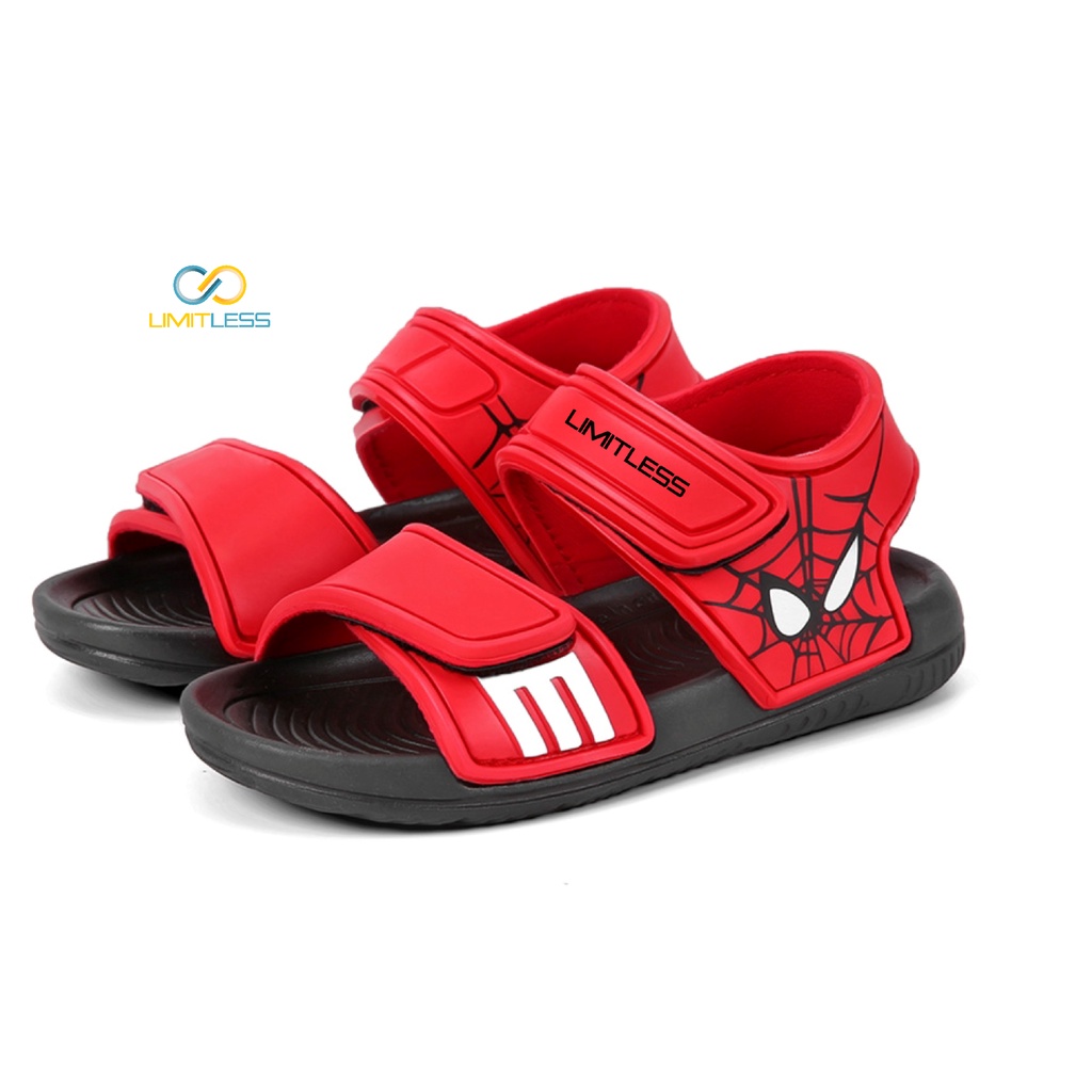Limitless Spider/Batman Sandal Anak Cowok: Gaya Superhero dalam Setiap Langkah