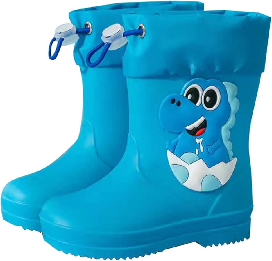 Sepatu Anak Rain Boots Dinosaurus Happy: Kombinasi Ceria dan Fungsional untuk Si Kecil