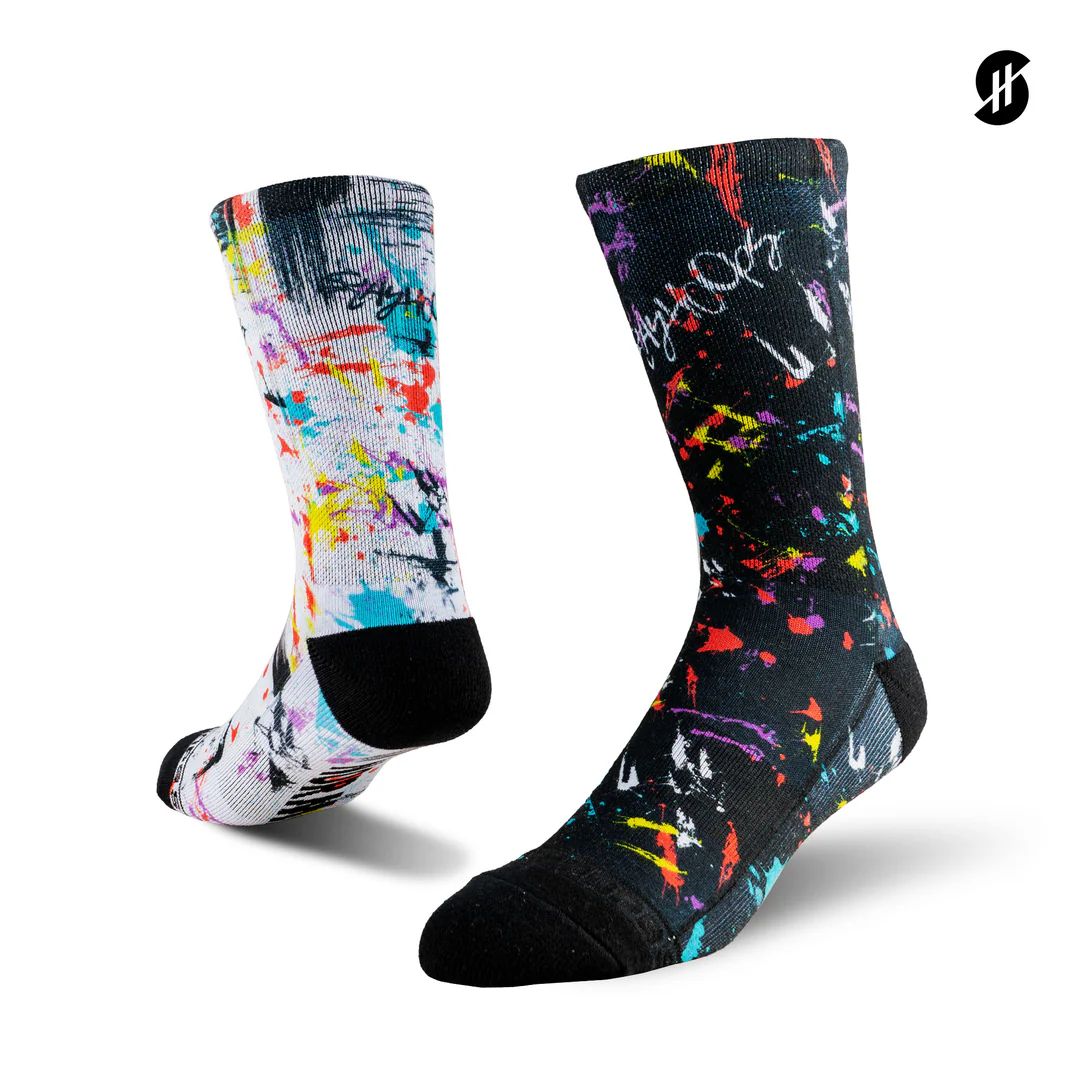 Kaos Kaki Stayhoops Salpicar Fullprint Sock: Gaya dan Kenyamanan dalam Satu Pilihan