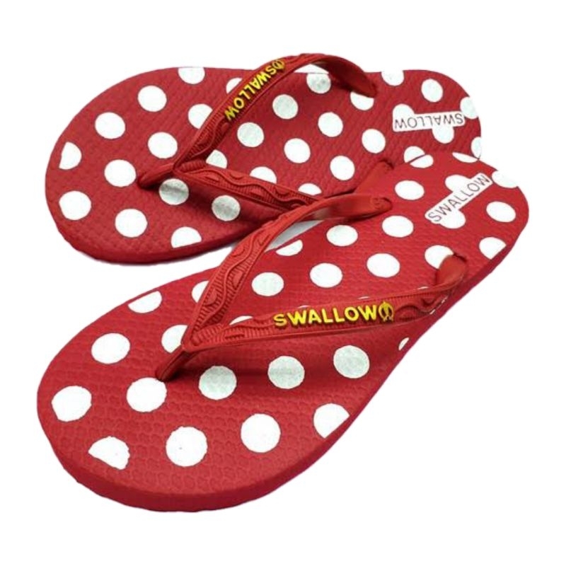 Sandal Wanita Swallow NICE Polkadot: Gaya Ceria dengan Kenyamanan Maksimal