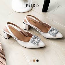 Patris Rosalind Mules Wanita Heels: Elegan, Nyaman, dan Siap Menyempurnakan Gaya