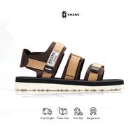 Review Sandal Wanita KHANS Gunung Ariel Hitam yang Stylish