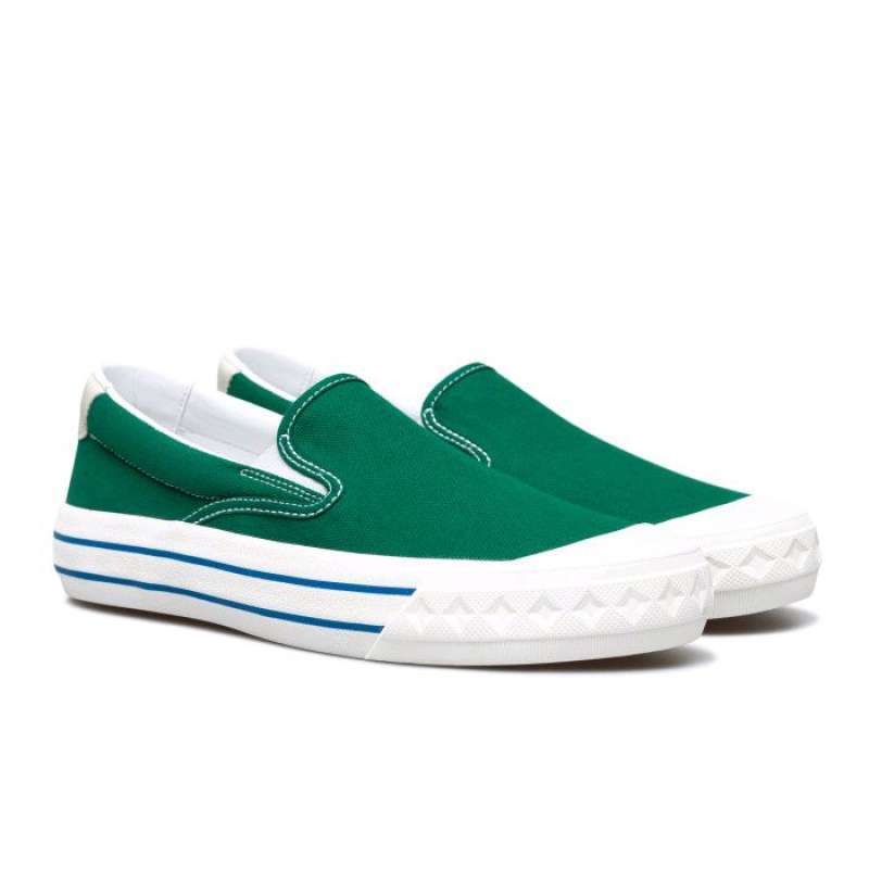 Sepatu Compass® Retrograde Slip On Patch Indigo: Gaya dan Kenyamanan
