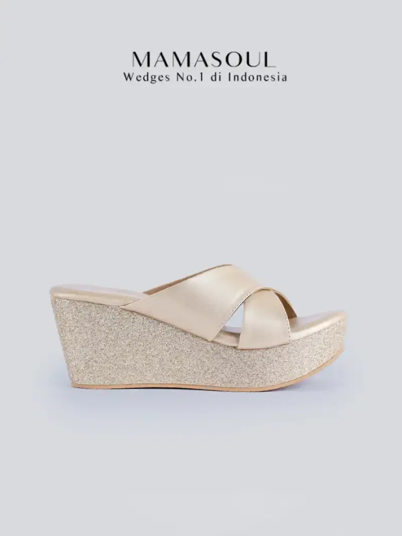 Mengenal Sepatu Wedges MAMASOUL Kate Pesta untuk Penampilan Elegan