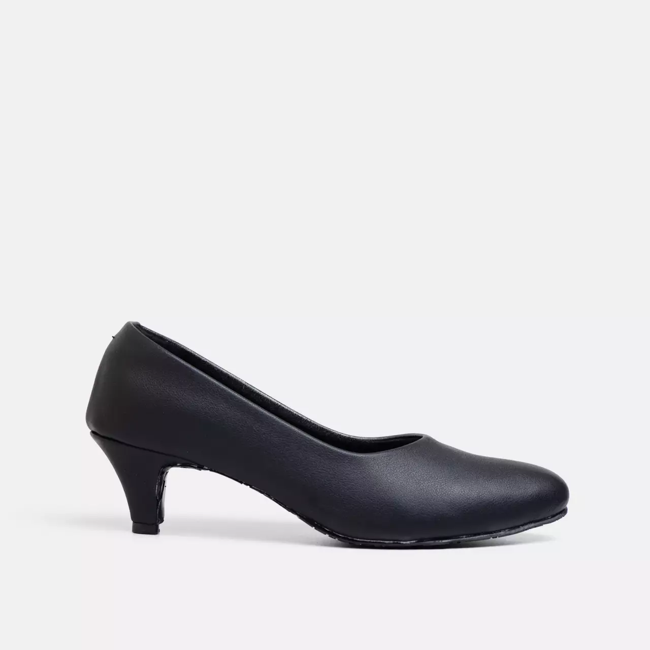 Proyek Menggemaskan Sepatu Hak Tinggi Jenewa Hitam