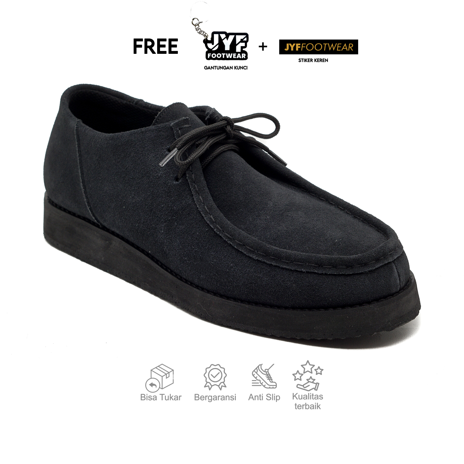 Sepatu JYF Hero Black: Desain Stylish dan Nyaman untuk Aktivitas Sehari-hari