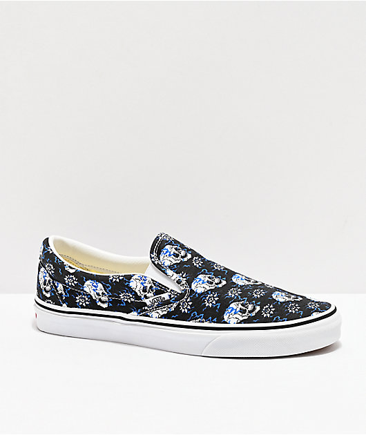 Sepatu UA Classic Slip-On Flash Skulls Black V: Pilihan Terbaik